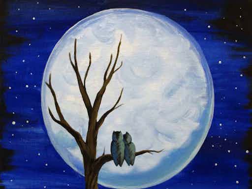 Paint & Sip - To the moon