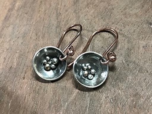 Granulated Earrings