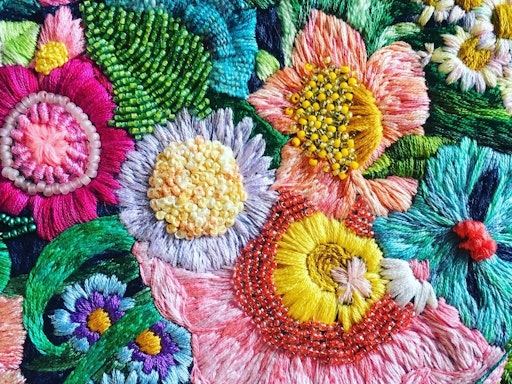 Vintage Floral Embroidery Workshop with Amy Jones
