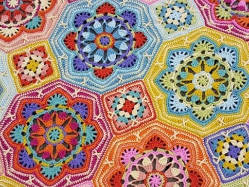 The Persian Tile blanket