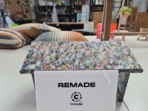 RECYCLED PLASTIC STOOL