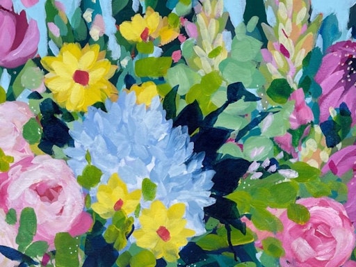 LOOSE LANDSCAPES IN ACRYLIC WITH CLAIR BREMNER
