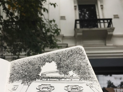 URBAN LANDSCAPE DRAWING