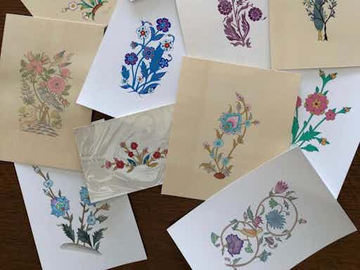 Watercolour Paint & Sip: Traditional Floral Motifs
