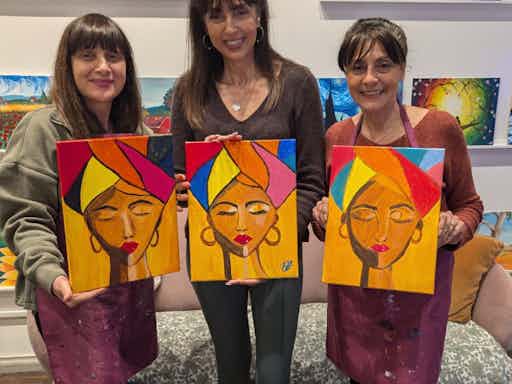 Casual + Easy Art Class for fun Melbourne