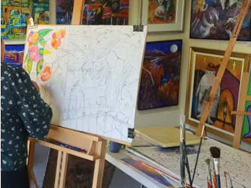 Painting with Acrylics, Oils & Glazes - Peach Tree Arts