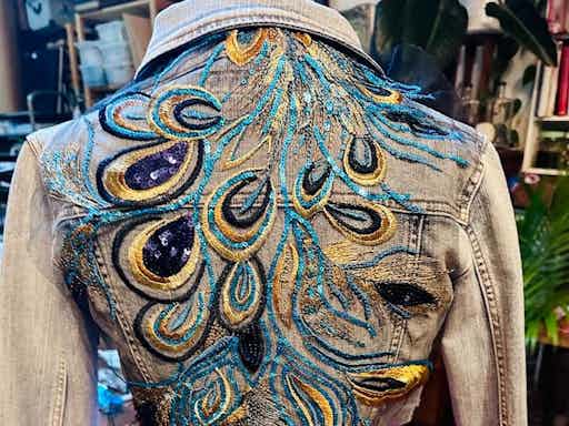 Design Your Custom Denim Jacket Workshop - Aa is for Art