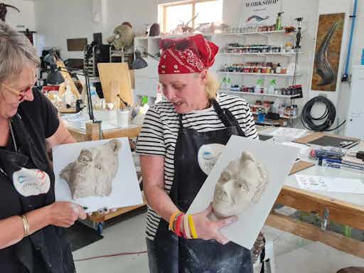 Clay Face Sculpture Basics - Infinite Arts Studio