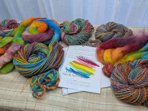 Colour Handling in Spinning: Hand Weavers and Spinners Guild
