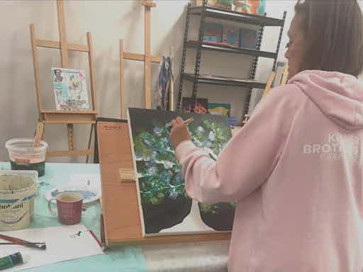Intro to Painting and Drawing with TINA ALESI