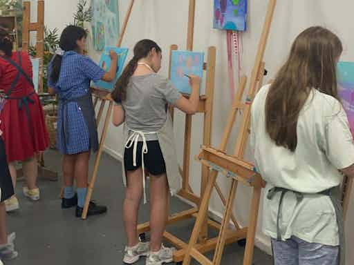 Intro to Painting and Drawing with TINA ALESI