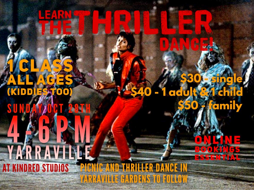 Thriller dance course