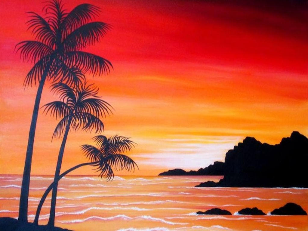 NORTHCOTE Paint & Sip - Twinkling Tropics