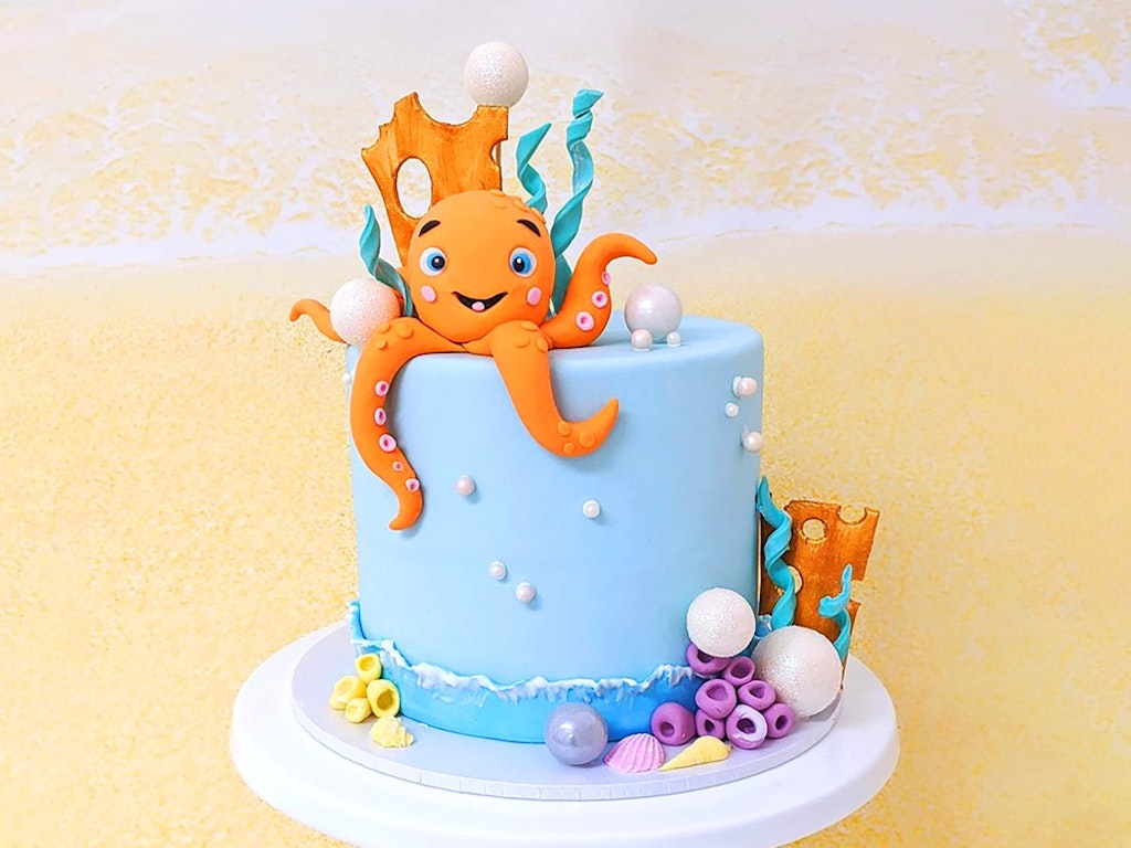 Octopus Garden Cake Class -Age 16+ (Jandakot WA)