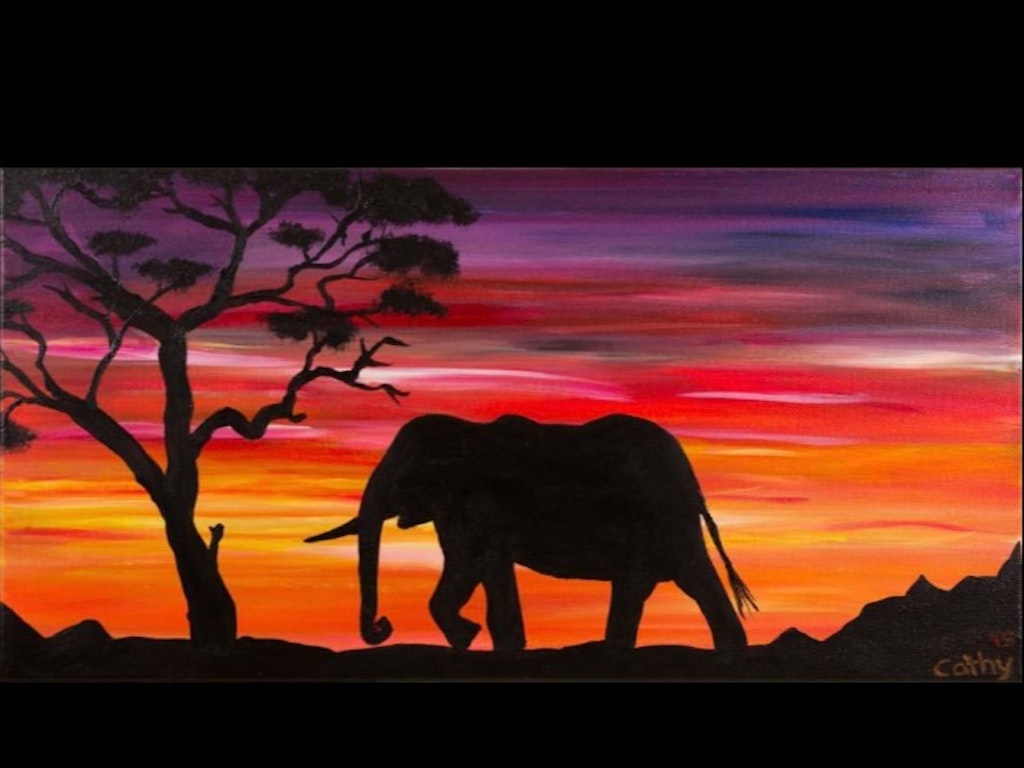 Kids art activity + painting class for family outing