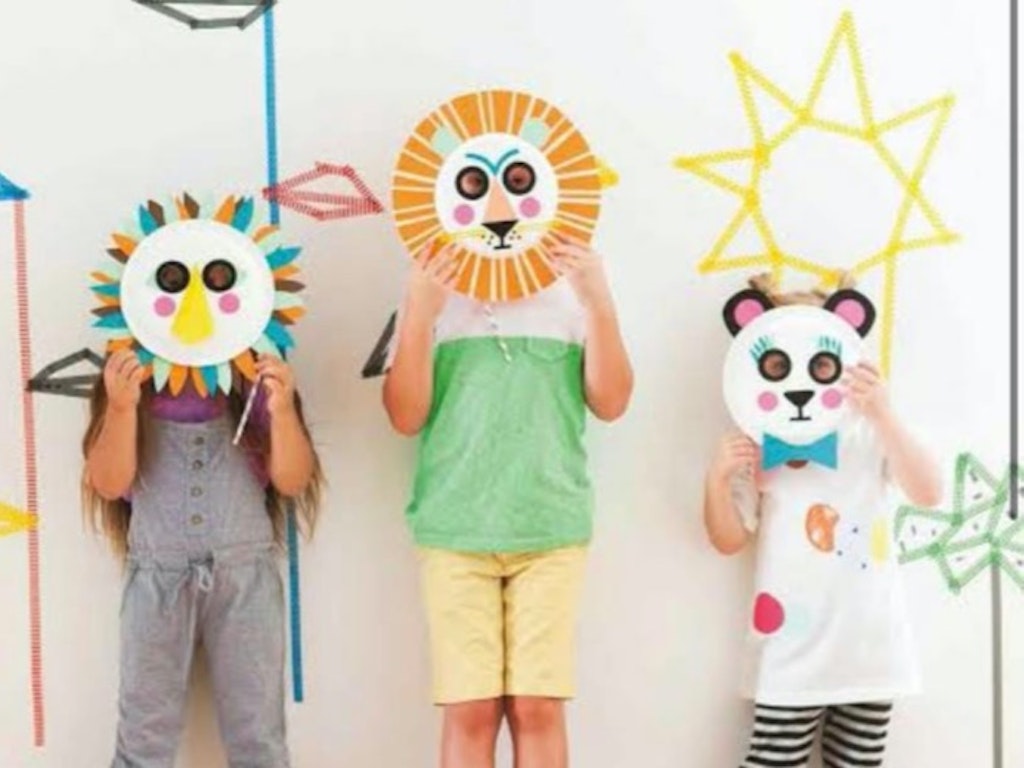 School Holidays - Mask making for kids 5+