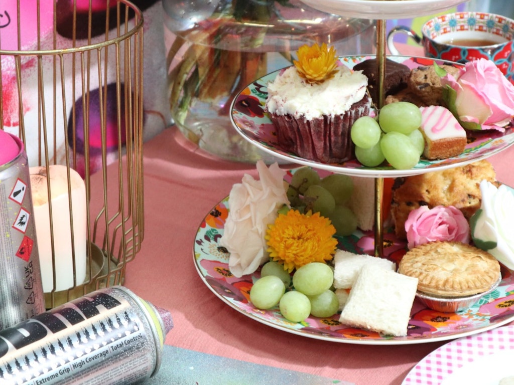Graffi-Tea: Street Art Workshop with High Tea