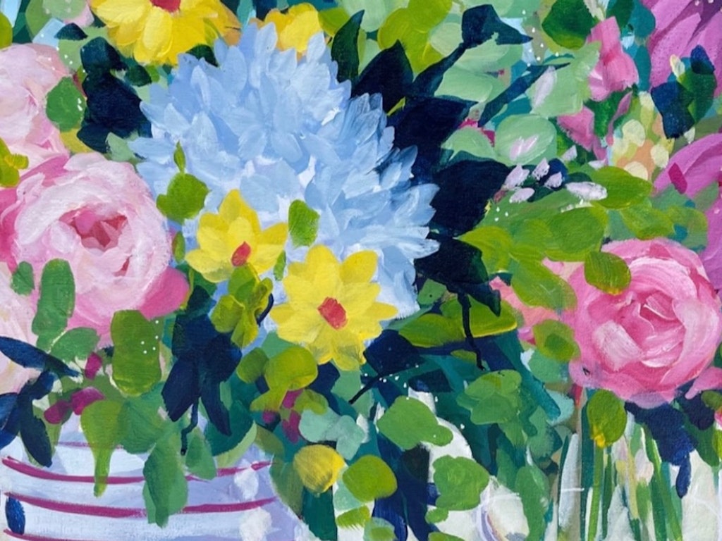 LOOSEN UP WITH FLOWERS WITH CLAIR BREMNER