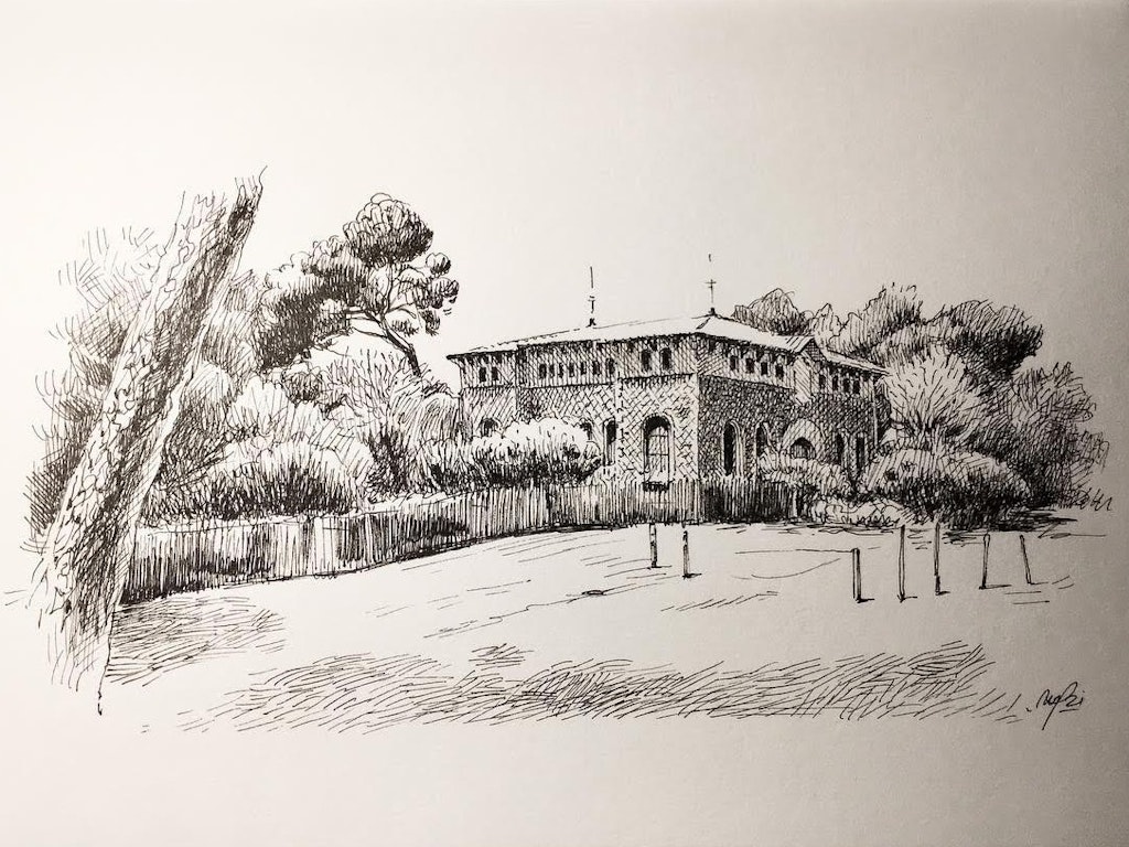 URBAN LANDSCAPE DRAWING