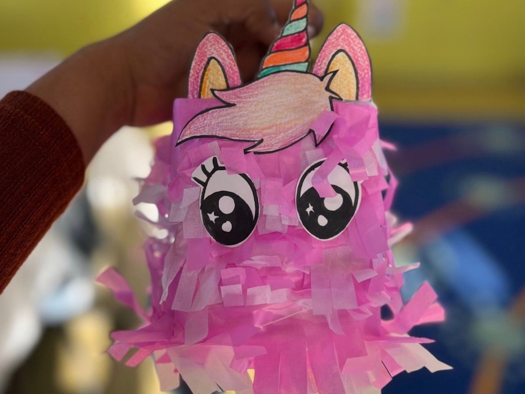 Cute box Piñata filled with goodies | WeTeachMe