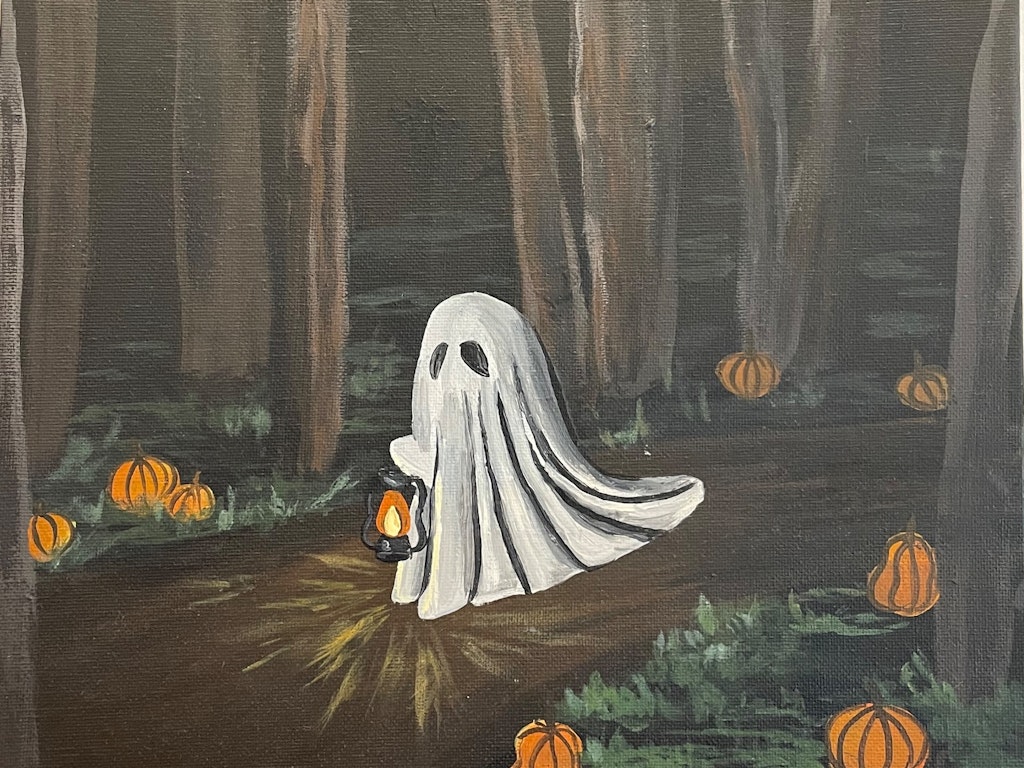 Paint and Sip - Midnight Stroll