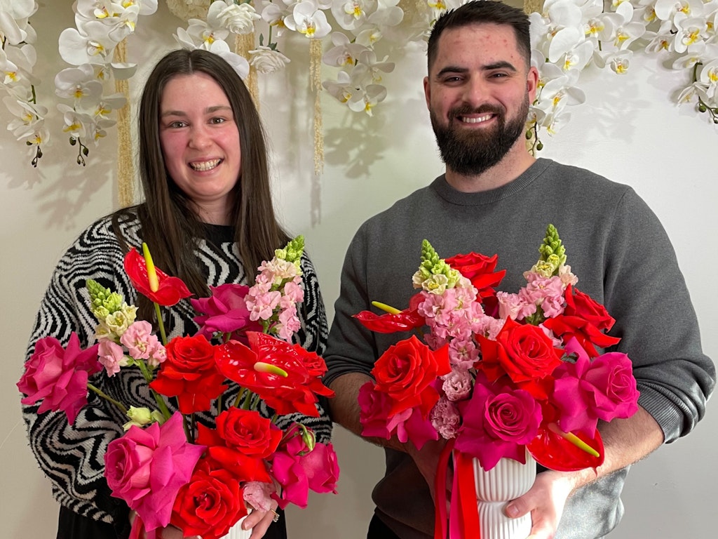 floristry courses, valentines day, workshop, bottomless