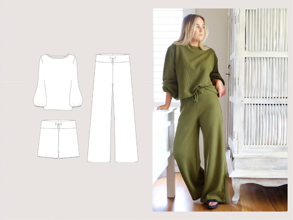 Sew the Karla Set: Knit Fabric Skills Workshop (9+ Hours)
