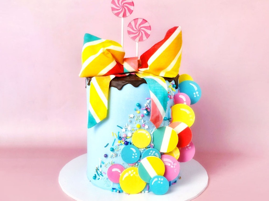 Wonka Cake Demo | Edible Fabric & Sugar Art Techniques