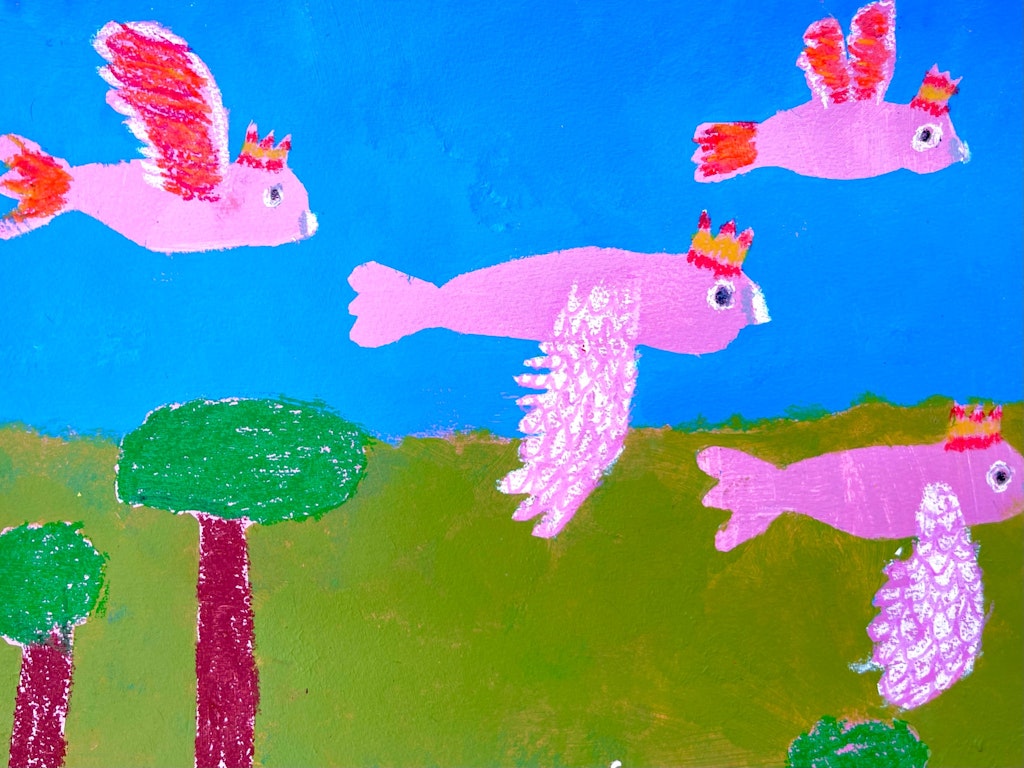Native Parrot Art: Paint & Sew for Kids (Rozelle)