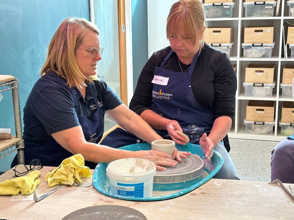Pottery Wheel Taster Class – Try Clay Before Committing