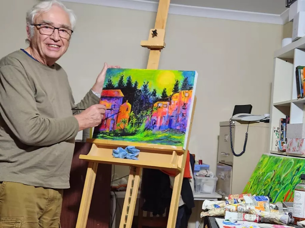 Painting with Acrylics, Oils & Glazes - Peach Tree Arts