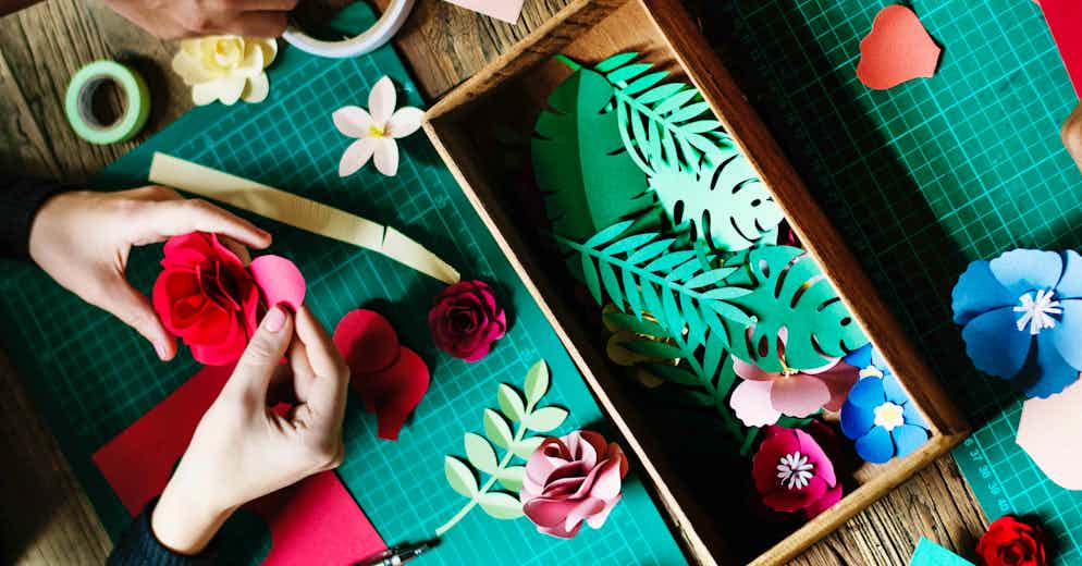 Paper Flower Art