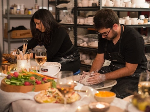 Wheel & Wine Night, Photo Courtesy of Sarah Schembri Ceramics