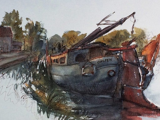 Expressive Watercolour Class at Petrie Terrace Gallery