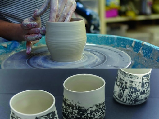 Ceramics courses at Clay Talk are available in vessel forming and hand building